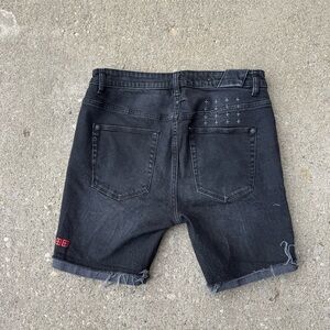 Ksubi Chopper Shorts Errryday Black Size 30